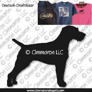 drahts001t - Deutsch Drahthaar Dog Custom Shirts