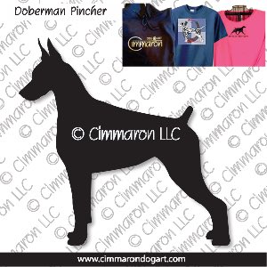 dobe001t - Doberman Custom Shirts