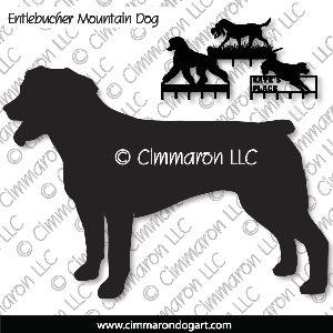 entle001h - Entlebucher Mountain Dog Bob Tail Leash Rack