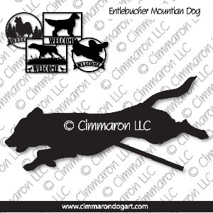 entlet010s - Entlebucher Mountian Dog Agility House and Welcome Signs