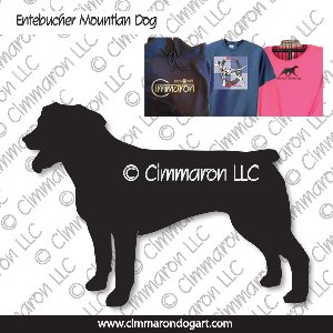 entle001t - Entlebucher Mountain Dog Bob Tail Custom Shirts