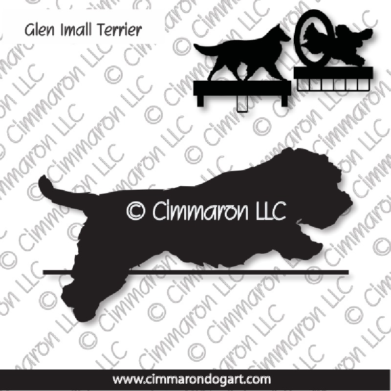 glen004ls - Glen of Imaal Terrier Jumping MACH Bars-Rosette Bars