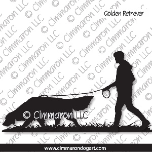 golden009d - Golden Retriever Scent Work Decal