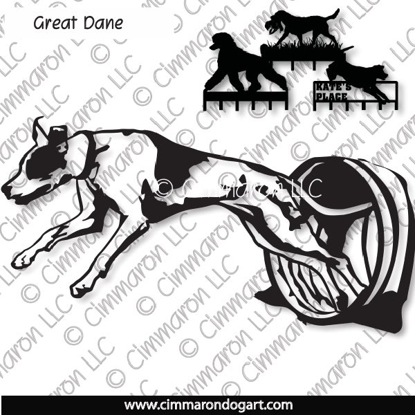 grdane005h - Great Dane Jumping ticker
