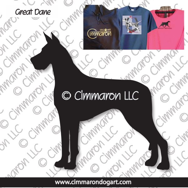 grdane001t - Great Dane Custom Shirts