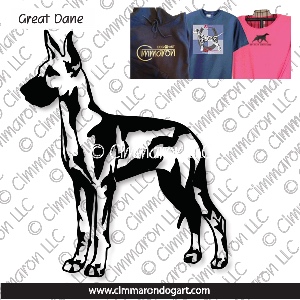 grdane010t - Great Dane Puppy Custom Shirts