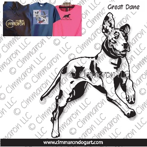 grdane009t - Great Dane Happy Custom Shirts