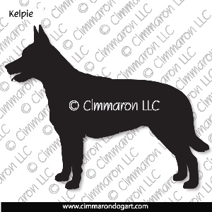 kelpie001d - Kelpie Decal