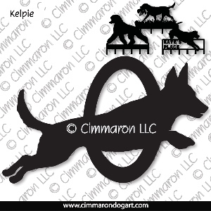 kelpie003h - Kelpie Agility Leash Rack