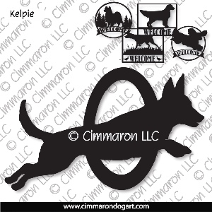 kelpie003s - Kelpie Agility House and Welcome Signs