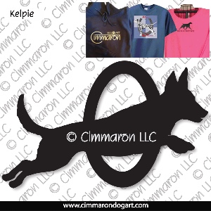 kelpie003t - Kelpie Agility Custom Shirts