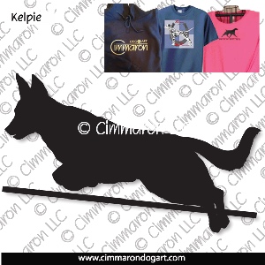 kelpie005t - Kelpie Jump Custom Shirts