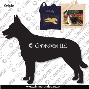 kelpie001tote - Kelpie Tote Bag