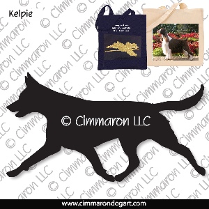 kelpie002tote - Kelpie Gaiting Tote Bag