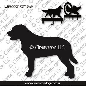lab001ls - Labrador Retriever MACH Bars-Rosette Bars