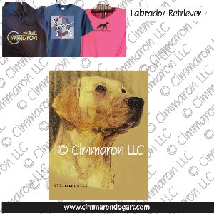 lab010t - Labrador Retriever Portrait Custom Shirts
