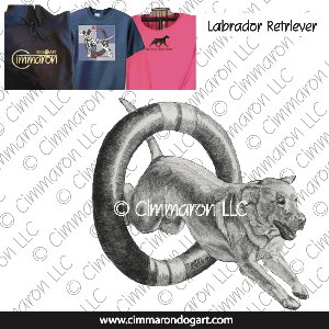 lab007t - Labrador Retriever Sketch Custom Shirts