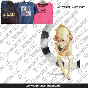 lab009t - Labrador Retriever Tire Custom Shirts