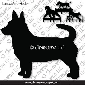 lh001h - Lancashire Heeler Leash Rack