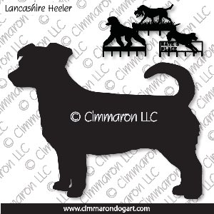 lh006h - Lancashire Heeler-Drop Eared Leash Rack