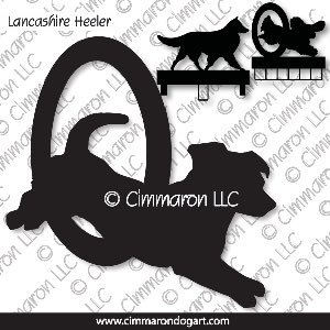 lh009ls - Lancashire Heeler-Drop Eared Agility MACH Bars-Rosette Bars