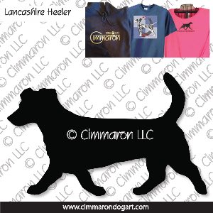 lh007t - Lancashire Heeler-Drop Eared Gaiting  Custom Shirts