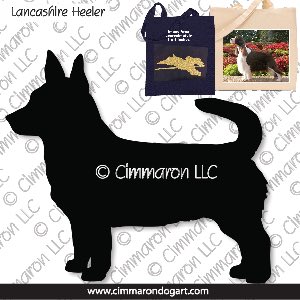 lh001tote - Lancashire Heeler Tote Bag