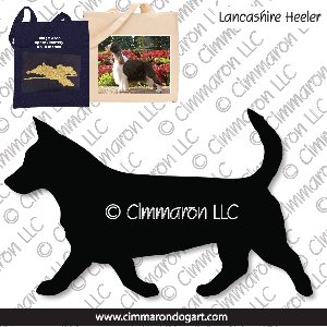 lh002tote - Lancashire Heeler Gaiting Tote Bag