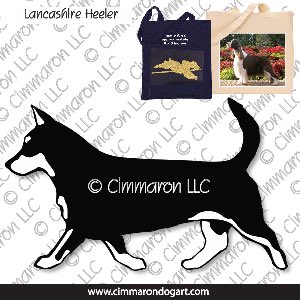 lh003tote - Lancashire Heeler Gaiting 2 Tote Bag