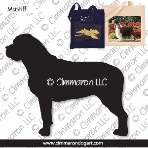 mastiff001tote - Mastiff Tote Bag