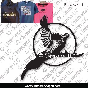 pheas001t - Pheasant Custom Shirts