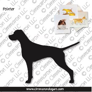 pointer002n - Pointer Standing Note Cards
