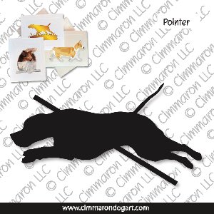 pointer005n - Pointer Jumping Note Cards