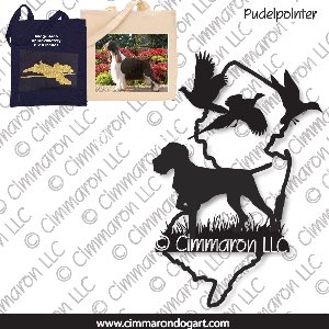 pudel006 - Pudelpointer Field New Jersey Tote Bag