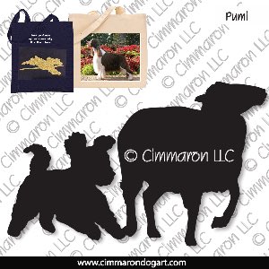 pumi012tote - Pumi Herding Tote Bag