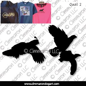 quail002t - Quail Flight Custom Shirts