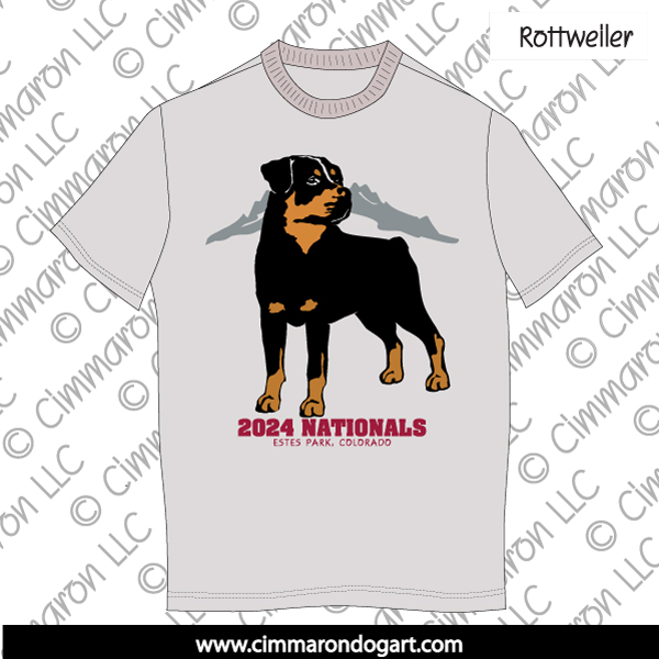 rot116t - Rottweiler Nationals Custom Shirts
