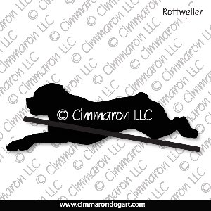 rot009d - Rottweiler Obediene Decal