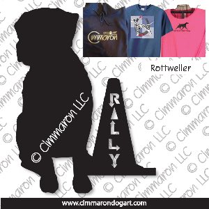 rot010t - Rottweiler Rally Custom Shirts