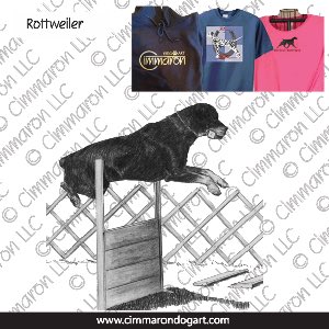 rot012t - Rottweiler Obediene Custom Shirts