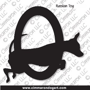 rus-toy007d - Russian Toy (Smooth) Agility Decal