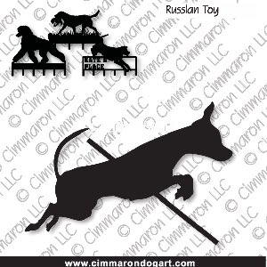 rus-toy008h - Russian Toy (Smooth) Jumping Leash Rack