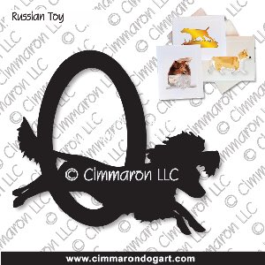 rus-toy003n - Russian Toy Agility Note Cards