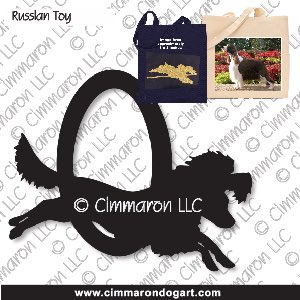 rus-toy003tote - Russian Toy Agility Tote Bag