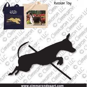rus-toy008tote - Russian Toy Smooth Jumping Tote Bag