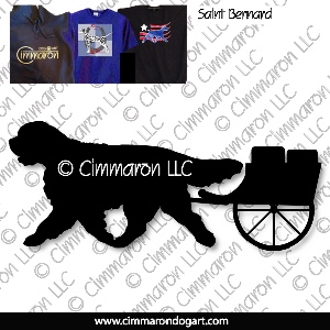 saint011t - Saint Bernard Carting Custom Shirts