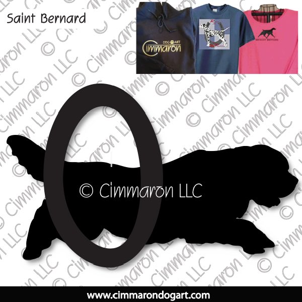 saint004t - Saint Bernard Agility Custom Shirts