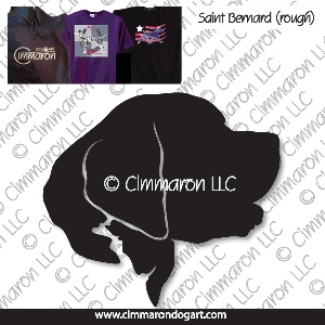 saint007t - Saint Bernard Head Custom Shirts