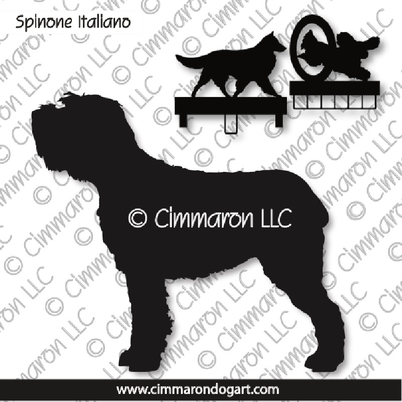 spinone001ls - Spinone Italiano MACH Bars-Rosette Bars