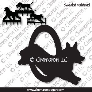 sw-vallbob003h - Swedish Vallhund Bob Tail Agility Leash Rack